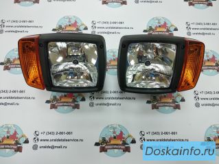 Фара основного освещения UDS-010 (JCB, Case, John Deere, Komatsu) Заднее крепление