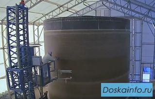 Установка вертикальной намотки стеклопластика мод. 05ВЦ-12/2022