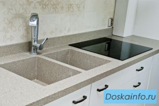 Столешница из искусственного камня. Собственное производство 
