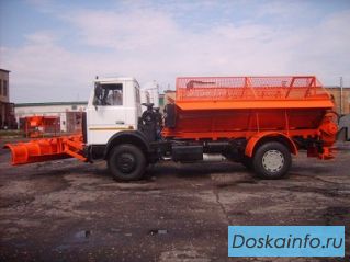 Пескоразбрасывающее оборудование на шасси а/м МАЗ 5337