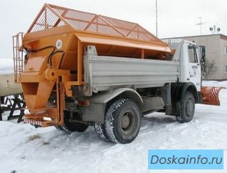 Пескоразбрасыватель для установки на а/м МАЗ