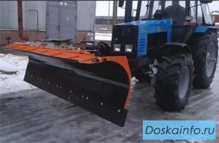 Отвал передний БелДТ 7002 на трактор МТЗ 1221