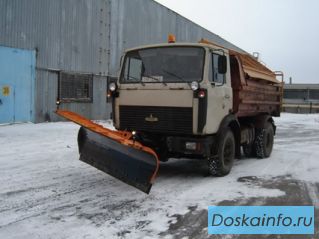 Отвал передний НО-80 на МАЗ 5516