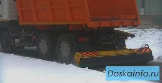 Щетка задняя на МАЗ, КАМАЗ