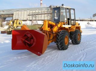 Снегоочиститель роторный на Амкодор ЕМ-800