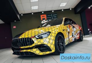 Оклейка кузова антигравийной плёнкой в Санкт-Петербурге