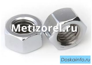 Гайка оцинкованная высокопрочная ГОСТ 22354-77 класс прочности 8.0, 10,0