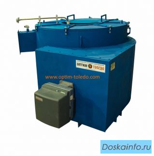 Газовая тигельная печь