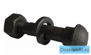 Болты м22х135 с гайками м22 ГОСТ 11530-93