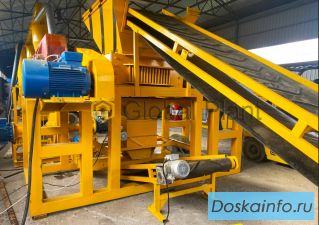 Измельчитель для дробления шин Global Recycler 500