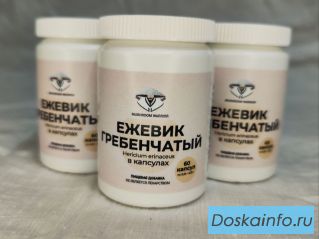 Ежовик Гребенчатый в капсулах 