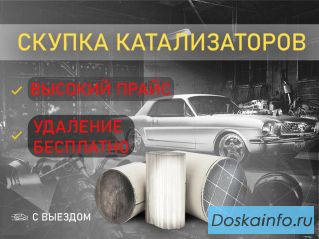 Удаление катализаторов, скупка. Наша доплата в Москве