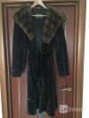 Шуба норка новая luini royal mink supreme quality ranched греция капюшон соболь размер 46 44 m s/m д