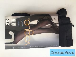 Колготки новые voque 44 46 м 70 den черные плотные полиамид эластан сумки гетры гольфины колготы гол
