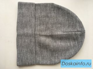 Шапка новая каляев вязаная серая хлопок женская мужская детская 2 штуки