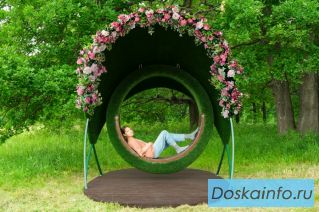 Тoпиарные фигуры из искусственнoй травы для ландшафтного дизайна