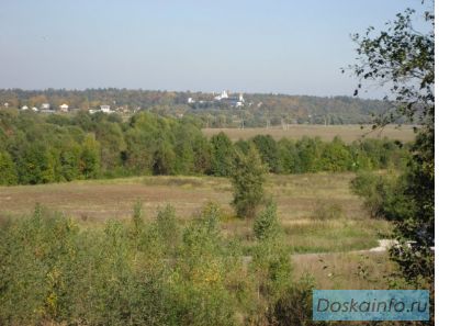 Участки  30 соток Рублево-Успенское ш., Звенигород с видом на реку и монастырь