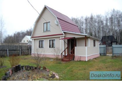 Продается дом (оцилиндрованное бревно) 121 км Горьковское ш. 1км от г. Петушки