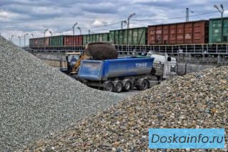 Щебень, песок от производителя