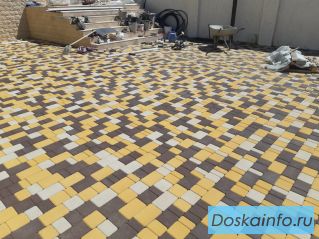 Укладка тротуарной плитки в Краснодарe