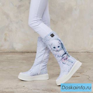 Женская зимняя обувь оптом дутики KING BOOTS 