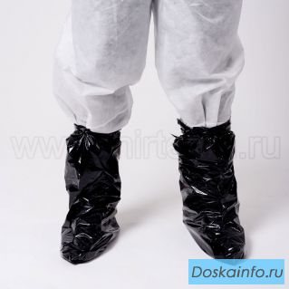 Одноразовая одежда и обувь для производства