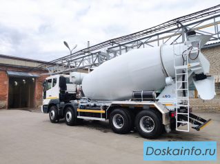 Миксер 10 м3 LIEBHERR тип HTM 1004F на шасси DaewooNovus CR8M7