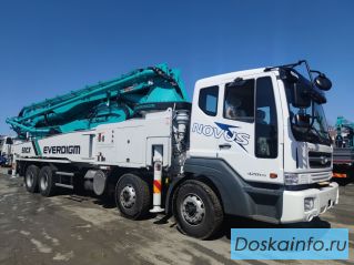 Автобетононасос EVERDIGM 50CX-5 шасси DAEWOO NOVUS CR9CS НОВЫЙ