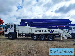 Автобетононасос STEELUS SPT43Z5 шасси DAEWOO NOVUS CL8KR
