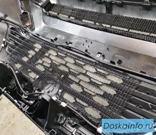 Монтаж сетки в радиатор метро Отрадное Москва