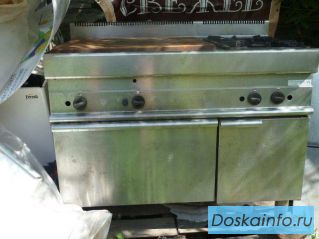 Профессиональная газовая плита с газовой духовкой