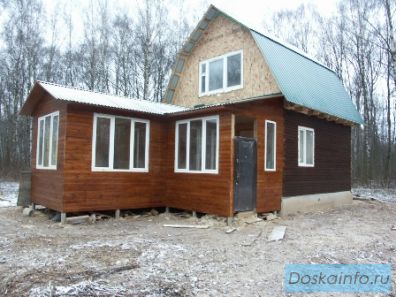 Дом из профилированного бруса