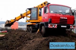 Услуги экскаватора планировщика, удс