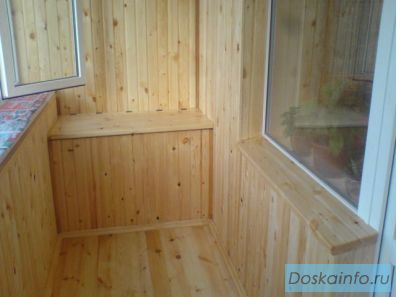 Отделка балконов и иных помещений, бани и сауны