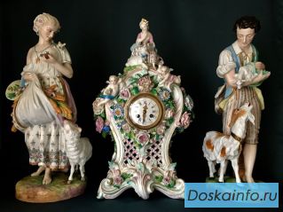 Покупка фарфоровой посуды и статуэток