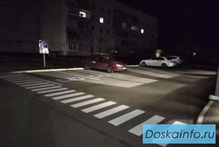 Нанесение дорожной разметки