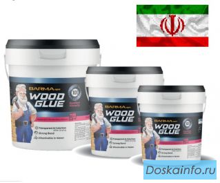 Клей ПВА D3/D4 Barma из Ирана – для производства мебели и столярных изделий
