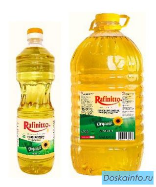Масло «Rafinitto». Высший сорт по ГОСТу от производителя
