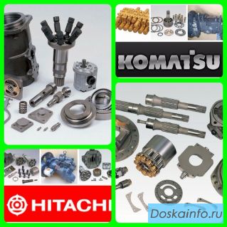 Ремонт гидронасоса komatsu.  