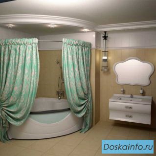 Шторы для ванной комнаты