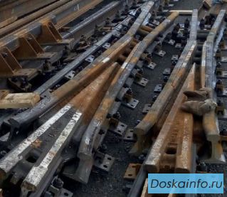 Купить крестовину стрелочного перевода Р-65 1/11пр.2433 СП408 б/у