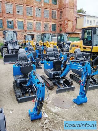 Продажа нового мини-экскаватора Rippa R10 5