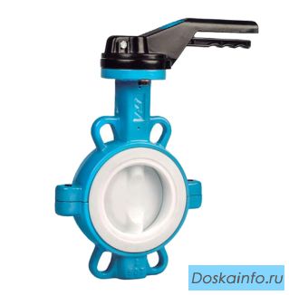 Дисковые затворы с уплотнением PTFE