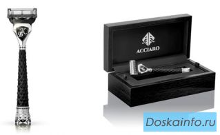 ACCIARO: бритвенное искусство, которое воплощается в металле и дереве