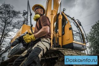 Сайт «Profstroi» — услуги аренды экскаватора-погрузчика для практических задач в строительстве и 