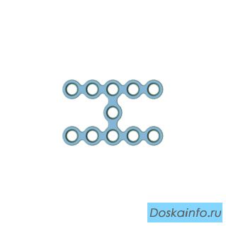 H-образная пластина