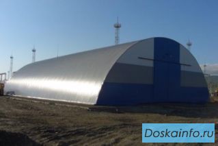 Производство ангаров под ключ недорого