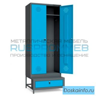 Металлические шкафы для одежды от RUSPROMMEB: прочность, функциональность, выгода