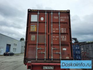 Контейнер 40 футов High Cube — купить контейнер в СПб с доставкой