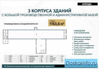 АРЕНДА производственных площадей по самой низкой ставке в Подмосковье!